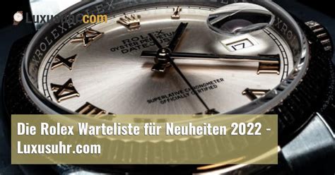 rolex batgirl wartezeit|rolex warteliste 2022.